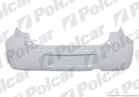 Бампер задній Polcar 550696