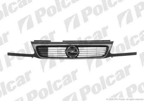 Решетка радиатора передняя Polcar 5507051J