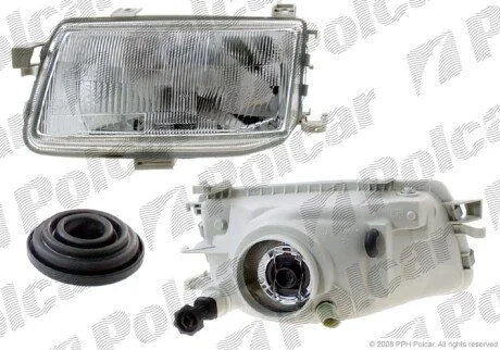 Фара основная левая H4, W5W Polcar 550709-E