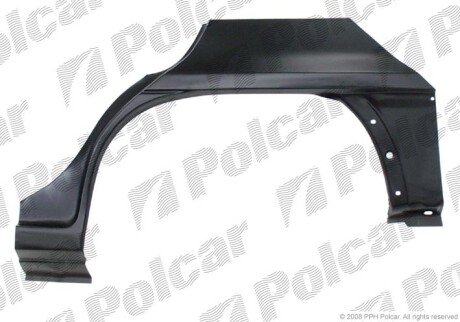 Ремкомплект крыла заднего правый Polcar 550784-4