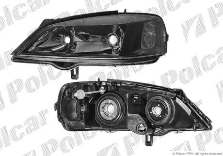 Фара основная Polcar 550809PE