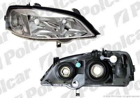 Фара основная правая H7, HB3, PY21W, W5W Polcar 550810-H