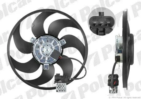 Вентилятор без кожуха Polcar 550823U1