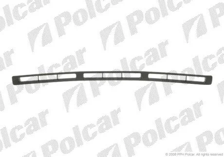 Решітка в бампері Polcar 550827