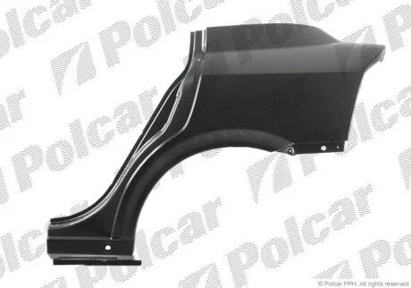 Крыло заднее левое Polcar 550883-1