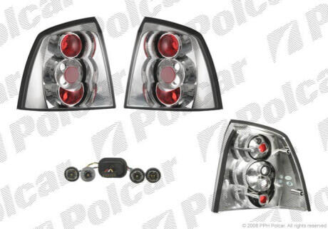 Фонарь задний двусторонний Polcar 550891DE