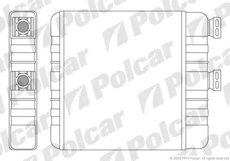 Радіатори обігріву Polcar 5508N8-1