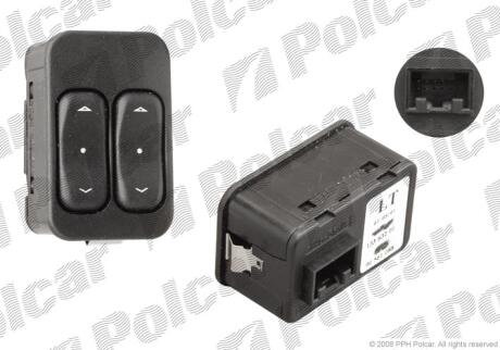 Блок кнопок склопідіймача Polcar 5508P-71