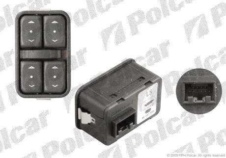 Кнопка стеклоподъемника Polcar 5508P-72