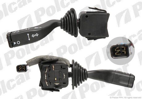 Перемикач підрульовий Polcar 5508PZS3