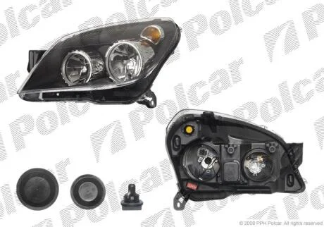 Фара основная левая H1, H21W, H7, W5W Polcar 5509094E