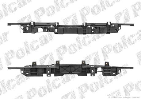 Усилитель бампера средн Polcar 551107-3