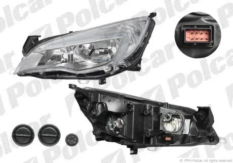 Фара основная Polcar 5511100E
