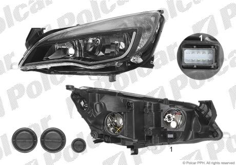 Фара основна Polcar 5511102E