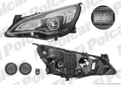Фара основная Polcar 5511104U