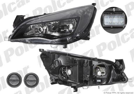 Фара основная Polcar 5511107E
