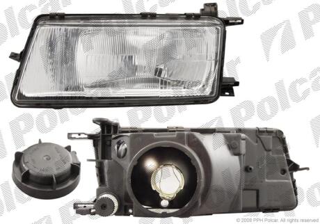 Фара основная левая H4, W5W Polcar 5514092E