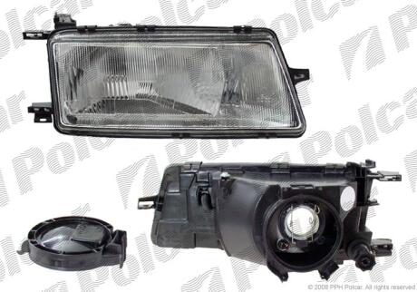 Фара основная правая H4, W5W Polcar 551410-E