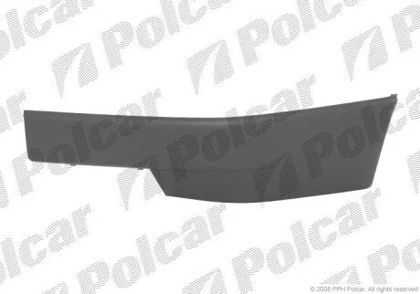Накладка бампера правая Polcar 551418-1