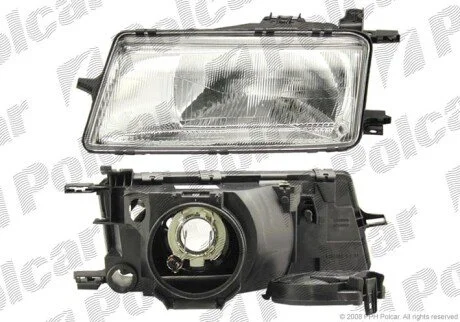 Фара основна ліва H4, W5W Polcar 5515091E