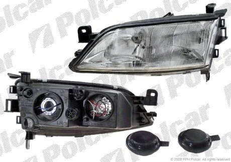 Фара основна права, ліва H1 Polcar 551609-E