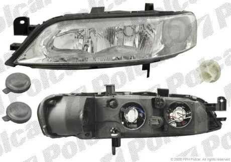 Фара основна права H7, PY21W, W5W Polcar 5517102E