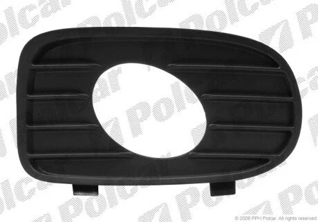 Решетка бампера правая Polcar 551727-4