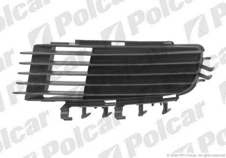 Решетка бампера левая Polcar 551827-1
