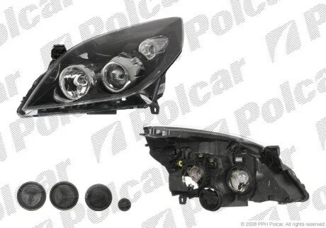 Фара основна ліва H1, H7 Polcar 5519091E
