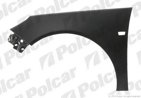 Крыло спереди слева Polcar 552001