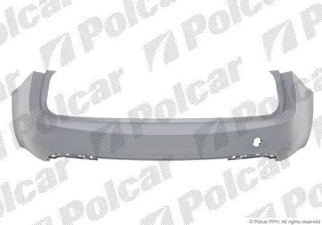 Бампер задній Polcar 552096-2
