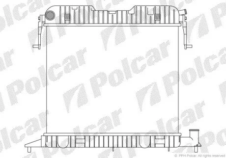 Радиаторы охлаждения Polcar 552508-3