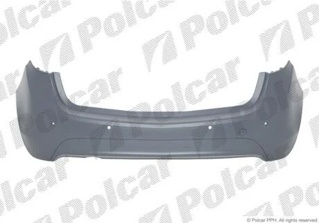 Бампер задній Polcar 554696