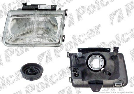 Фара основная правая H4 Polcar 555310-E