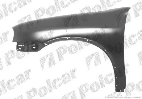 Крыло спереди справа Polcar 555502