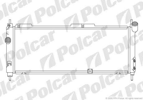 Радіатори охолодження Polcar 555508A4