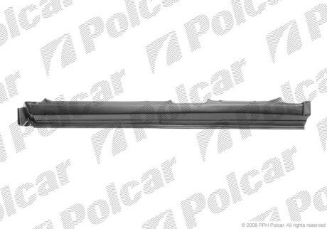 Порог правый Polcar 555542-1