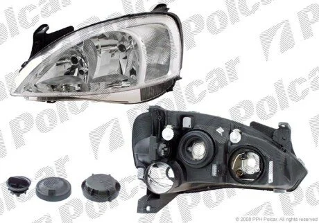 Фара основная правая H7, PY21W, W5W Polcar 5556100E