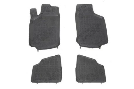Килимки 4 шт чорні Polcar 5556-DPK