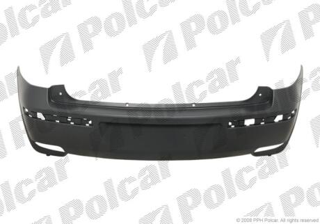 Бампер задний Polcar 555796