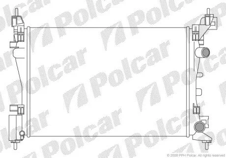 Радіатори охолодження Polcar 555808-2