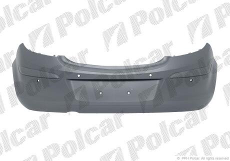 Бампер задний Polcar 55589612