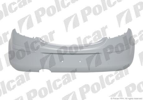 Бампер задний Polcar 5558965J