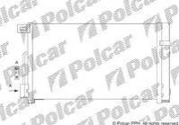 Радіатор кондиціонера (Конденсатор) з осушувачем Polcar 5558K8C1S