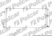 Радіатор кондиціонера (Конденсатор) з осушувачем Polcar 5558K8C2S (фото 1)