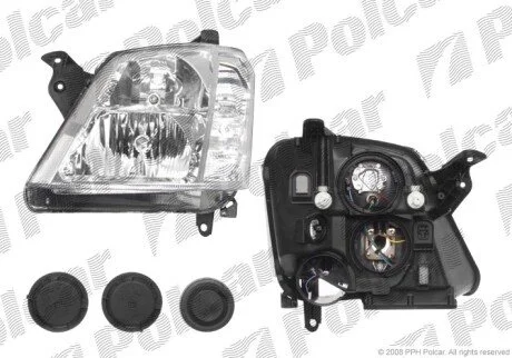 Фара основная левая H1, H7, PY21W, W21/5W Polcar 5559090E