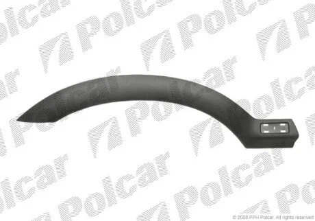 Накладка крыла спереди слева Polcar 556001-5