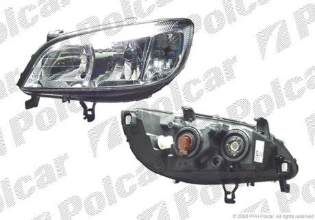 Фара основна ліва H7, HB3, PY21W, W21/5W Polcar 5560091E
