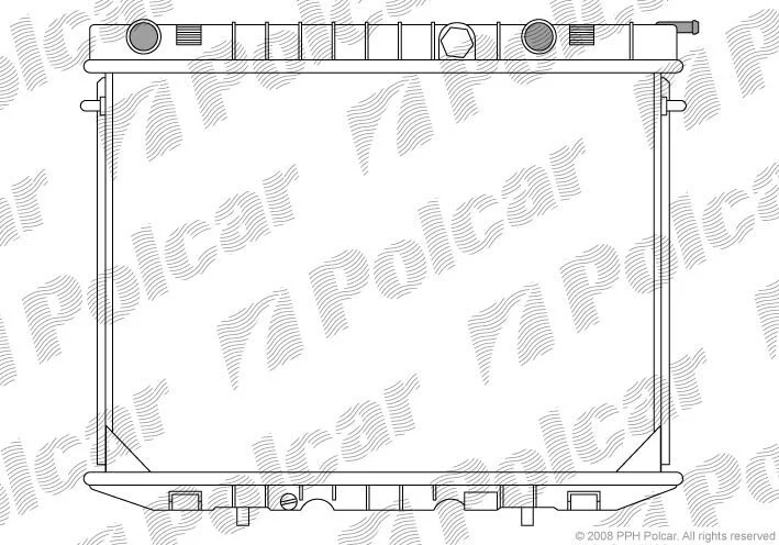 Радіатори охолодження Polcar 558008-1 (фото 1)