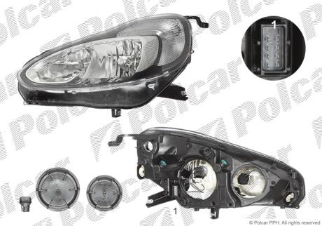 Фара основная Polcar 55A110-X